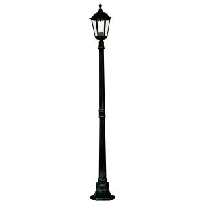Alex Outdoor Post Lamp - 1 Light Black Ht183Cm