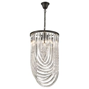 Guscio 3 Light E14 Crystal Adjustable Pendant