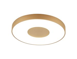 Coin Round Ceiling 100W LED With Remote Control 2700K-5000K, 6000lm, Gold, 3yrs Warranty