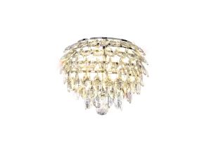 Coniston Wall Lamp, 2 Light E14, Polished Chrome/Crystal