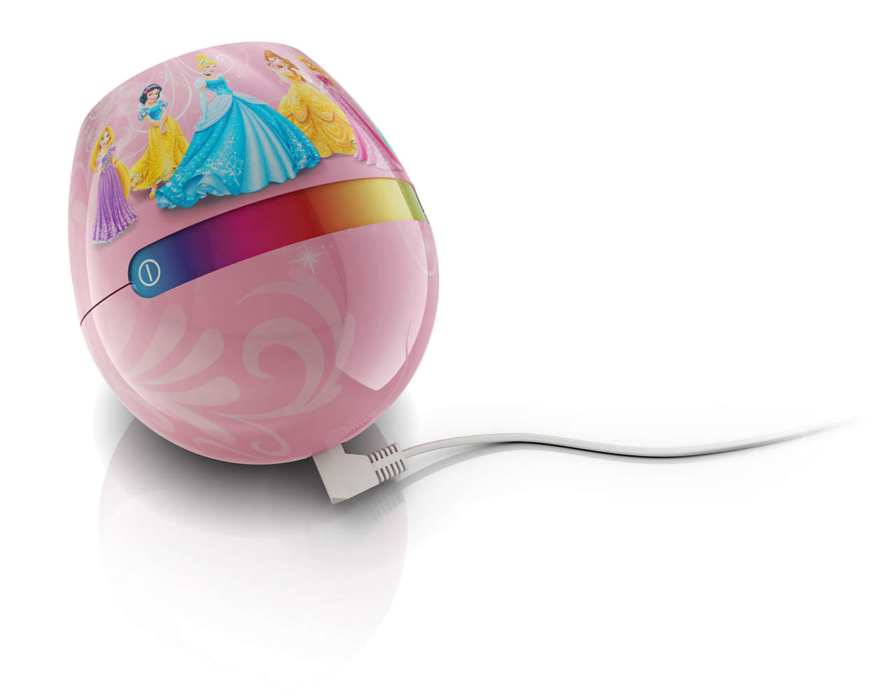 Philips Living Colours Princess LED Kids Colour Changing Light Philips Disney IP20 Glass Material 4.7W 64 Colors 1yr Warranty Multi Colour Finish