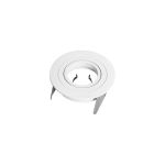 Basico GU10 Downlight 9.5cm Round 1 x GU10 Max 12W White, Cut Out: 80mm, Lampholder Included