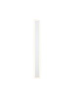 Gakpo 80cm Rectangle Wall Lamp, 1 x 19W LED, 3000K, 2182lm, IP65, Sand White, 3yrs Warranty