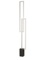 Mural Floor Lamp, 48W LED, 3000K, 3840lm, IP20, Matt White, 3yrs Warranty