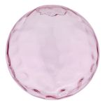 Ripple E27 Pink Ripple Effect 25cm Glass Shade (Shade Only)