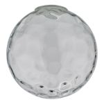 Ripple E27 Smoked Ripple Effect 25cm Glass Shade (Shade Only)