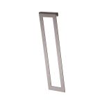 Sigma 22 x 6cm Decorative Shade Accessory Satin Nickel Suitable For 22cm Tall Shades