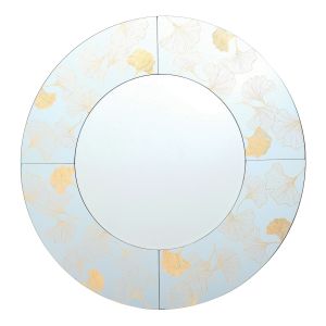 Asolo Mirror With Gold Print Detail Finish