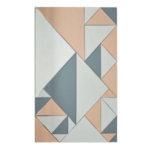 Ephesus Mirror Smoked/Rose Gold Finish