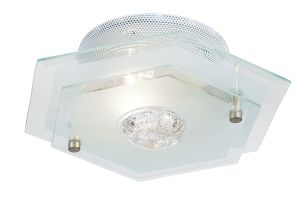 Endon 064-27 Glass Flush Fitting 1 Light