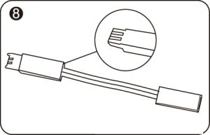 Axis Connecting Cable Single Colour 5cm