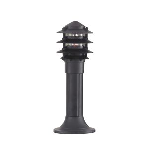 Outdoor Posts Lamp/Bollards & Black Pagoda 45cm Aluminium