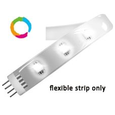 Fluid Multi-Colour 12 LED Flexible Strip (2W)