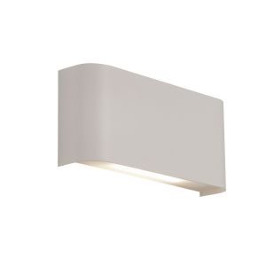 Match Box 2 Light LED Integrated Wall Light White