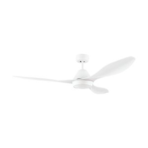 Antibes 52" White 5 Speed Reversible Ceiling Fan With 18W Integrated LED C/W Remote Control