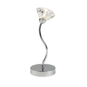 Sierra II 1 Light Table Lamp Chrome