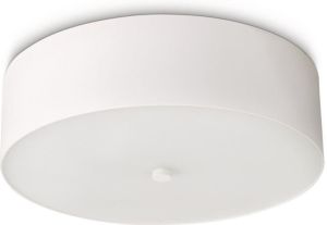 Squens Ceiling Lamp, 5 Light Integrated LED White/Glass