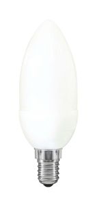 Extra Mini Supreme Candle E14 7W Natural White 4000K Compact Fluorescent