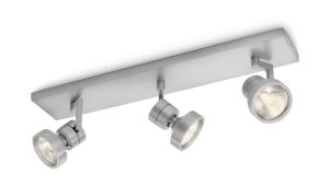 Drive Linear 3L Spotlight GU10, Aluminium, 2yrs Warranty