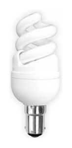 Super Mini Supreme Spiral B15 11W 2700K Compact Fluorescent