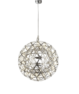 Searchlight 6501-400-LED Galaxy Chrome LED Metal Ball Pendant - 400mm