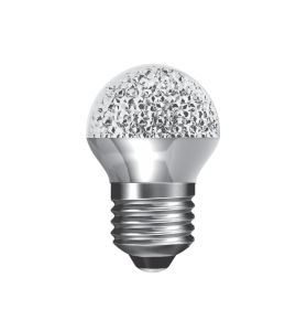 Kaleido LED Ball E27 Dimmable 3.5W Natural White 4000K, 270lm, Chrome Finish, 3yrs Warranty