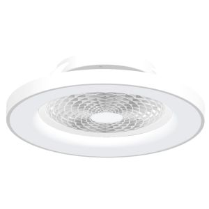 Tibet 65cm 70W LED Dimmable Ceiling Light With 35W DC Reversible Fan,Remote, APP & Alexa/Google Voice, 3900lm, White, 5yrs Warranty