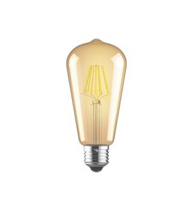 Value Vintage LED Rustica Tradition Tip/M ST64 E27 6.5W 2200K, 630lm, Gold Glass