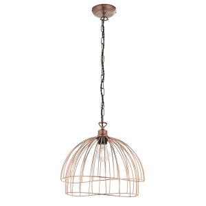 Jericho Trendy Copper Wire Pendant Non-Electric Shade Only (Suspension Not Included)
