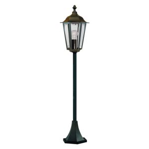 Alex Outdoor Post Lamp - 1 Light Black Ht105