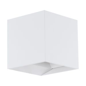 Calpino 2 Light LED Integrated Outdoor IP54 White Wall Light