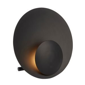 Genesi 1 Light LED Integrated Table Lamp Black