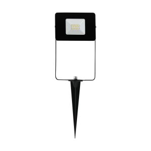 Faedo 4, 1 Light LED Integrated Outdoor Spike IP44 Black With Glass
