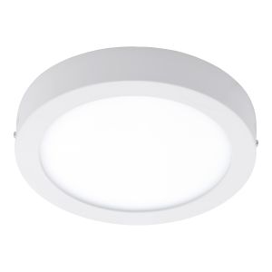 Argolis-C 1 Light LED Integrated Outdoor IP44 Flush White With Plastic Diffuser
