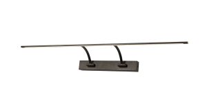 Actea Large 2 Arm Wall Lamp/Picture Light, 1 x 16W LED, 3000K, 1200lm, Sand Black, 3yrs Warranty