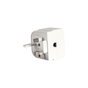 Additions 3A EU-UK White Plug Converter