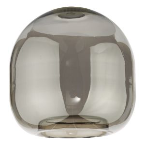 Aiden E27 Easy Fit Rounded Smoked Glass Shade (Shade Only)