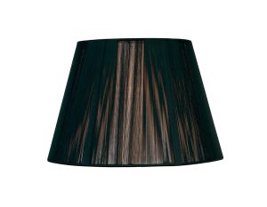 (DH) Silk String Shade For Aura Table Lamp Black , 330mmx220mm