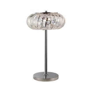 Banda Table Lamp 3 Light G9 Polished Chrome/Crystal