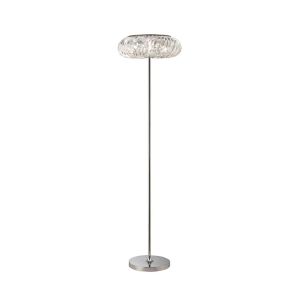 Banda Floor Lamp 6 Light G9 Polished Chrome/Crystal (Can Only Be Shipped On A Pallet, Additional Charges May Apply.)