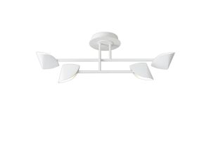 Capuccina Small 4 Light Semi Flush, 30W LED, 3000K, 2100lm, White, 3yrs Warranty