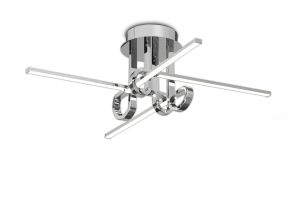 Cinto 82.5cm Ceiling 28W LED, 3000K, 2250lm, Polished Chrome, 3yrs Warranty