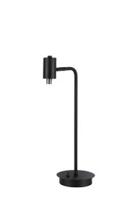Cisko Adjustable Table Lamp Frame Only, 1 x G9, Satin Black