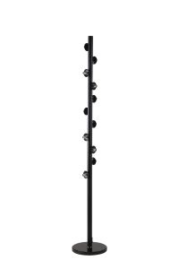 Cisko Floor Lamp Frame Only, 11 x G9, Satin Black