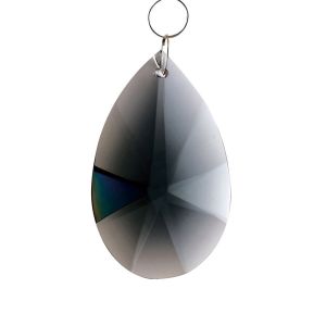 Crystal Pendalogue Smoked 38mm, No Ring Or Pin Included