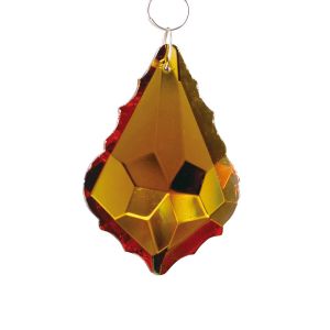 Crystal Maple Without Ring Amber 50mm