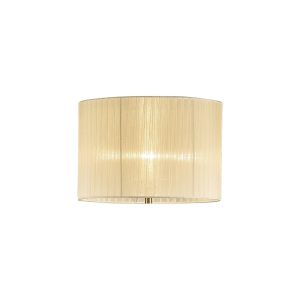 Florence Round Organza Shade Ccrain 380mm x 260mm, Suitable For Floor Lamp