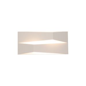 Fuji Wall Light 10W LED 3000K, 920lm, White, 3yrs Warranty