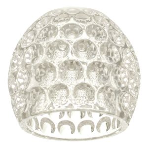 Accessory Mix And Match Dimpled Style Glass Shade