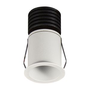 Guincho 4.1cm Spotlight, 3W LED, 2700K, 210lm, IP54, Sand White, Cut Out: 35mm, Driver Included, 3yrs Warranty